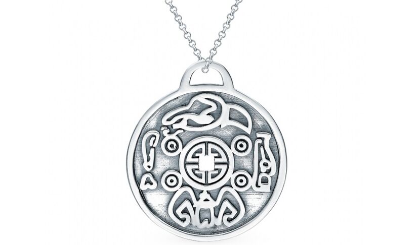 silver coin as an amulet for luck