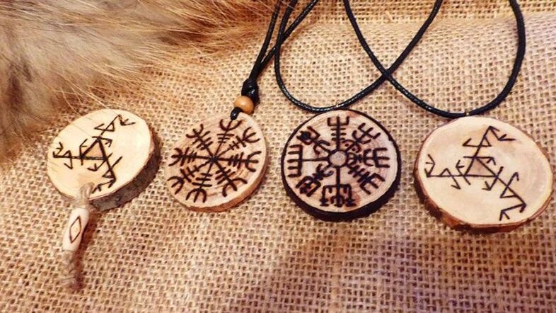 talismans and talismans made of wood