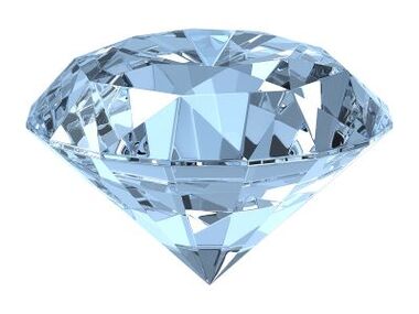a diamond as an amulet of prosperity
